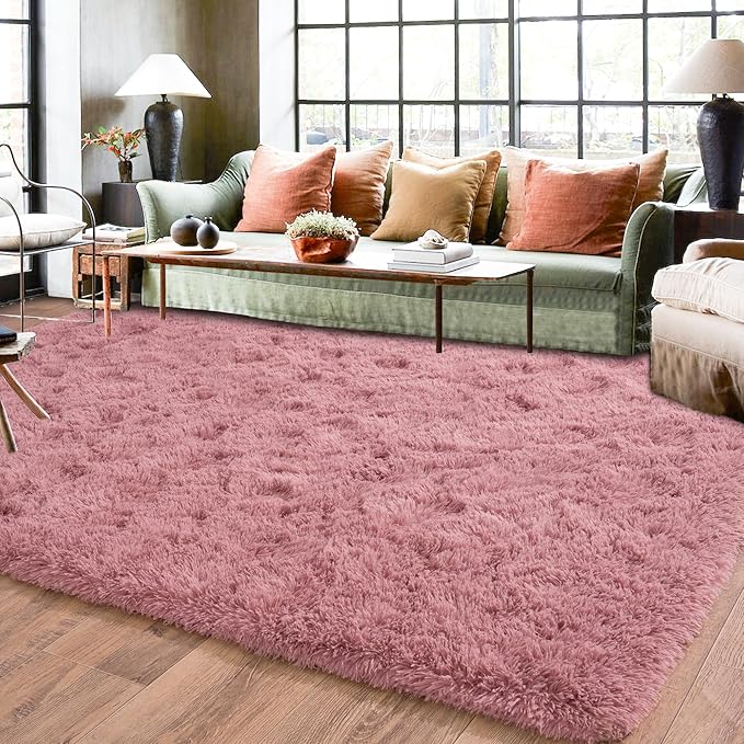 Rugs for Living Room 9x12, Soft Shaggy Modern Shag Area Rug for Bedroom - Image 7