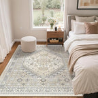 zesthome 3x5 Rug Ultra Soft Washable Rug, Non Slip Area Rug Indoor Entrance - Image 8