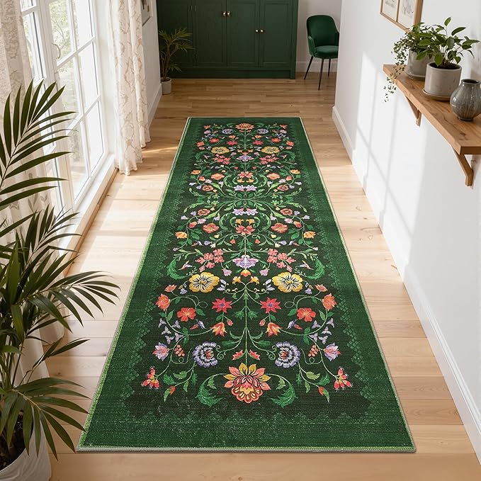 GarveeHome Floral Rug 2.5x10 Runners - Image 3