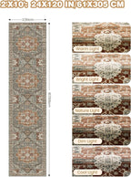 Runner Rug 2x10, Ultra-Thin Kitchen Rugs Non Slip Washable Rugs - Image 9
