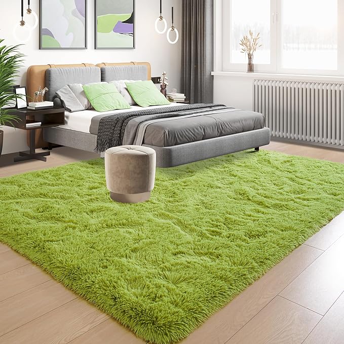 Tepook Super Soft Fluffy Rug for Bedroom, Modern Shaggy Fuzzy Kids Rugs for - Image 2