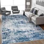 6x9 Area Rug Living Room Rug: Washable Modern Abstract Soft Thin Rug Indoor - Image 3
