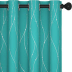 Deconovo Blackout Curtains, Thermal Insulated Soundproof Grommet Drapes by Deconovo
