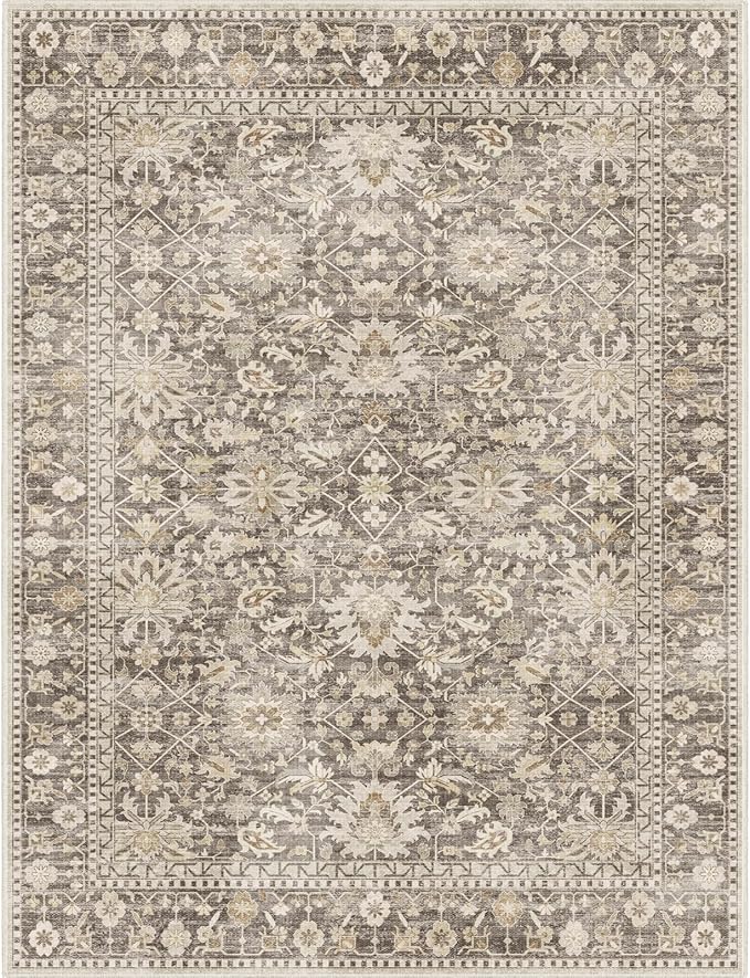 9X12 Area Rugs Machine Washable Rugs by PhonzenuoCarpet