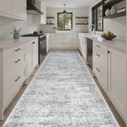 4x10 Wide Hallway Runner Rug: Washable Soft Rug Runners by Soalmost
