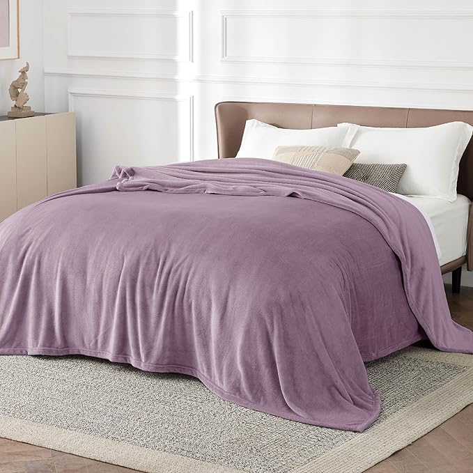 Bedsure GentleSoft Fleece King Size Blankets - Image 2