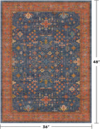 Washable Kitchen Rugs, 3x4 Area Rug - Image 2
