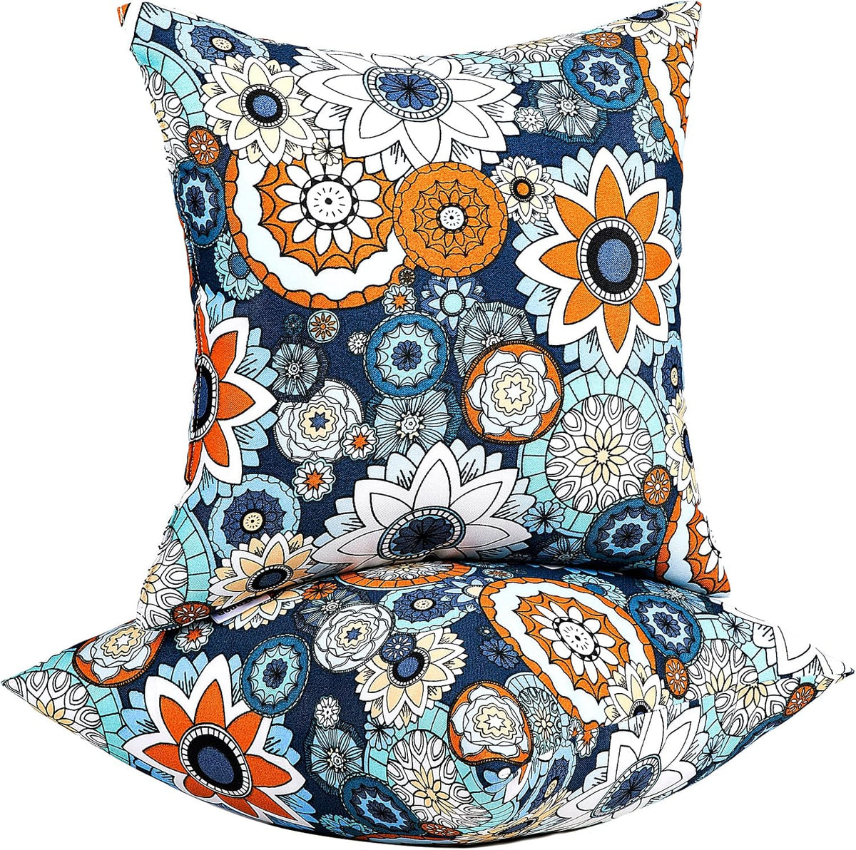 JMGBird Outdoor Throw Pillows Waterproof Outdoor Pillow Covers with Inserts