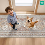 Runner Rug 2x8 Runners for Hallways Non Slip Washable, Vintage Hallway Runner - Image 9