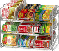 Deco Brothers Stackable Can Rack Organizer Holds Up to 36 Cans, Chrome