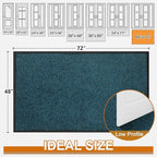 Mibao Front Door Mat, Dirt Trapper Welcome Mat - Image 2