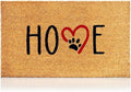 Dog Footprints - 17"x29" - Coir Door Mat - Welcome Mats by AmaruDoorMats