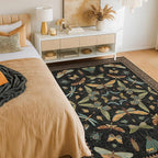 Insect Print Washable 4x6 Entryway Rug - Image 6
