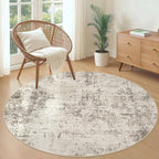 UERMEI 5ft Round Area Rug Living Room Rugs - Image 5