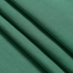 Dark Green Linen Curtains for Living Room 63 Inches Long 2 Panel Set Light - Image 7