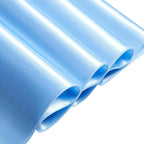 6 Pack Satin Table Cover Rectangle, Light Blue, 60 x 84 Inches