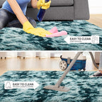 Tepook Soft Fluffy Rugs for Bedroom, 4x6 Area Rug for Living Room, Modern - Image 6