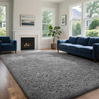 Ophanie 7x10 Area Rugs for Living Room, Upgrade Non-Slip Fluffy Soft Large Shag - Image 5