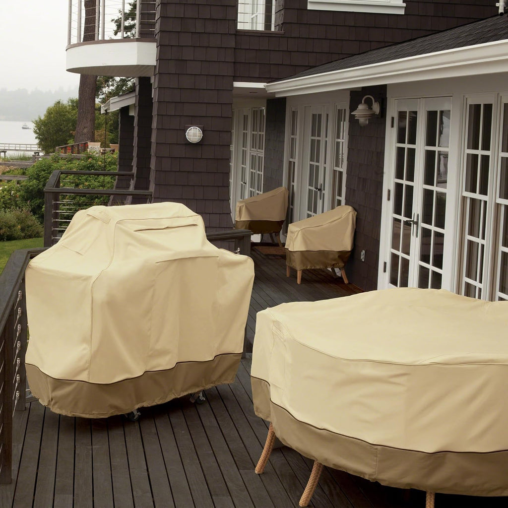 Classic Accessories Veranda Water-Resistant 32 Inch Island BBQ Grill Top Cover