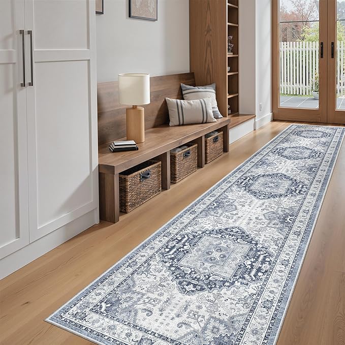 Madane Hallway Washable Runner Rug - Image 5