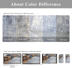 Washable 2x5 Abstract Hallway Runners: Indoor Water Resistant Kitchen Sink Rug - Image 8