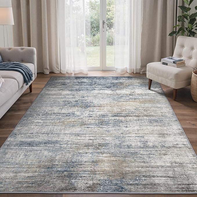 BEIMO Area Rugs 6x9 for Living Room Bedroom, Modern Abstract Machine Washable - Image 2