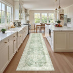 Madane Runner Rugs for Hallway 2x10 Long Washable Non-Slip Hallway Runner Rug - Image 2