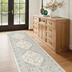 Kitchen Runner Rug Non Slip Washable 2.5x8, Soft Low Pile Entryway Rug Runners - Image 5