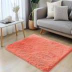 OLANLY 2x3 Machine Washable Small Bedside Rug, Soft Fluffy Shaggy Entryway - Image 3