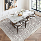 zesthome 10x12 Area Rugs, Stain Resistant Washable Rug, Ultra-Thin Rugs - Image 8