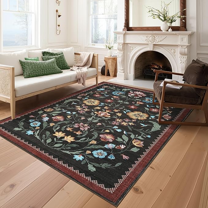 GarveeHome Washable Rug 4x6 Area Rugs - Image 8
