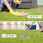 Tepook Super Soft Fluffy Rug for Bedroom, Modern Shaggy Fuzzy Kids Rugs for - Image 7