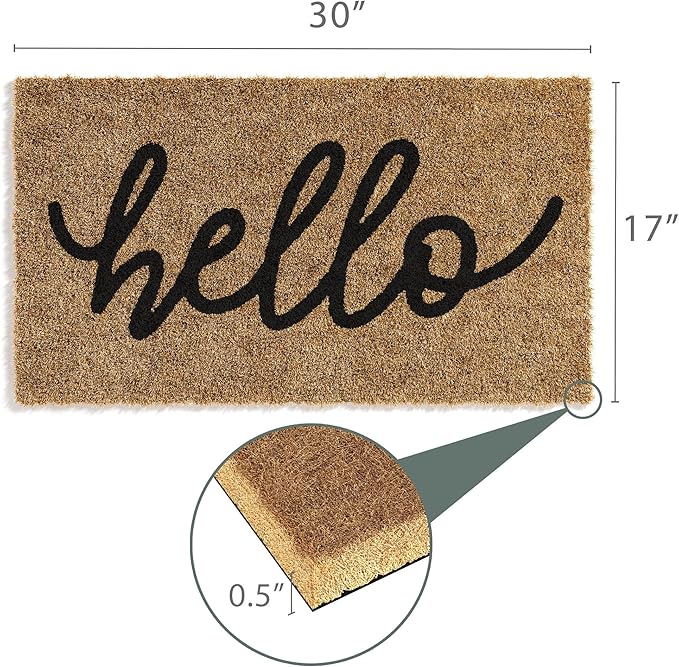 Barnyard Designs Doormat Welcome Mat - Image 3