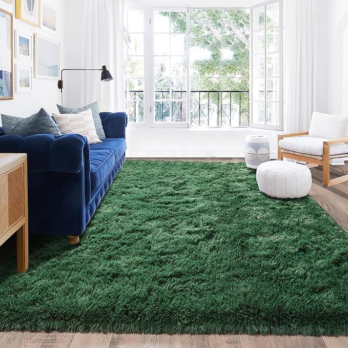 Rugs for Living Room 6x9, Soft Shaggy Modern Shag Area Rug for Bedroom - Image 7