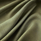 MIULEE Light Olive Green Linen Curtains 90 Inch Long 2 Panels - Image 4