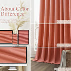 Guken 100% Blackout Curtains 90 Inch Length 2 Panels Set - Image 8