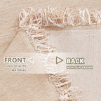 MYSKY HOME Dog Sofa Covers Khaki L-Shaped Sofa Slipcovers, Loveseat Couch - Image 5