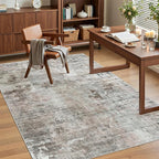 3x5 Rug, Abstract Small Area Rug - Image 3