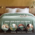 Bedsure 100% Cotton Muslin Blanket King Size - Image 4