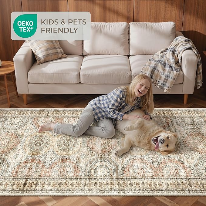 2x5 Rug Runner Washable for Entryway, Soft Bathroom Rugs - Image 9