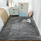 Ophanie Area Rugs for Bedroom Living Room, 4x6 Indoor Floor Gray Rug for Kids - Image 5