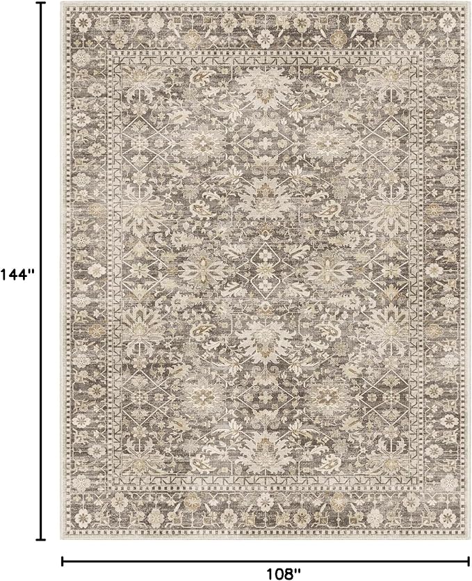 9X12 Area Rugs Machine Washable Rugs - Image 3