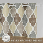 Beauoop 100% Blackout Curtains 63 Inches Long 2 Panels - Image 7