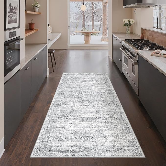3x6 Runner Rug Non Slip, Thin Entryway Washable Rug - Image 5