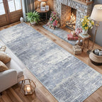 Washable 12ft Hallway Runner Rug: Non-Slip 2'6x12 Kitchen Rugs Low-Pile - Image 4