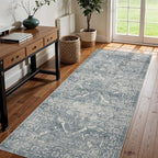 Washable 3x8 Runner Rug by EISUROM