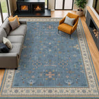 Hazo Haus Boho 9x12 Soft Rugs for Living Room by HazoHaus