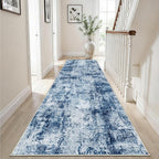 3x12 Washable Hallway Runner Rug: Non Slip Carpet Runners Easy-to-Clean - Image 2