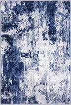 KOZYFLY Modern Abstract 3x5 Area Rug Washable Bedroom Rug Throw Entry Mat - Image 8