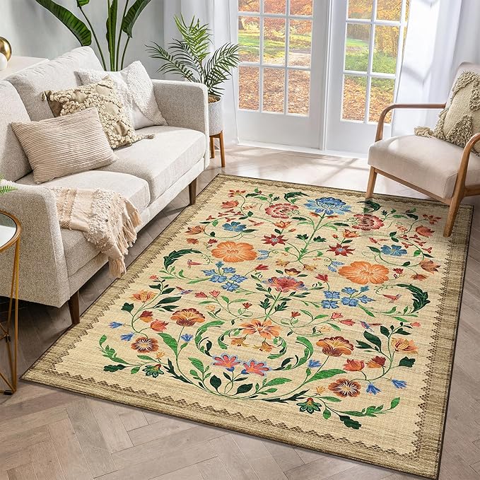 GarveeHome Washable Rug 4x6 Area Rugs - Image 9